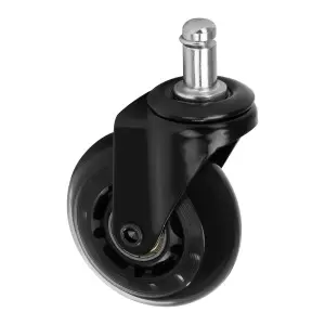 Roll Speed Hockerrad schwarz zum Aufstecken 5er Set