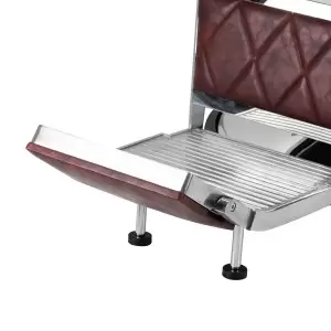 Kirpėjo kėdė Plaukų sistema BM88066 bordo spalvos