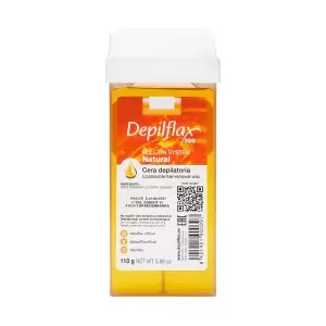Depilacijos vaškas Depilflax 100, natūrali 110 g ritinė