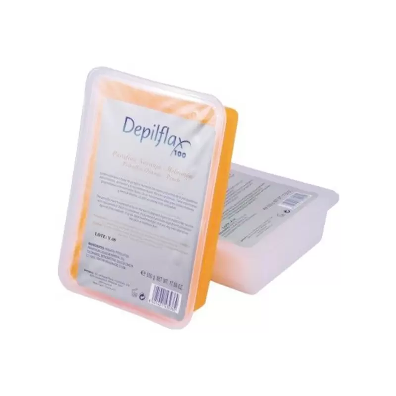 Depilflax 100 apelsinų ir persikų parafinas 500 g Depilflax 100 apelsinų ir persikų parafinas 500 g