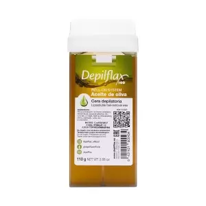 Depilflax 100 воск для депиляции, рулон оливковый, 110 г