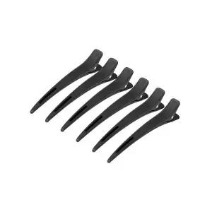 Kadeřnictví Auta Carbon E-15 6 ks. 11,5 cm černá