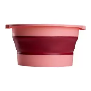 Banho de dobramento rosa para pedicure