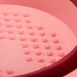 Розовая складная ванночка для педикюра