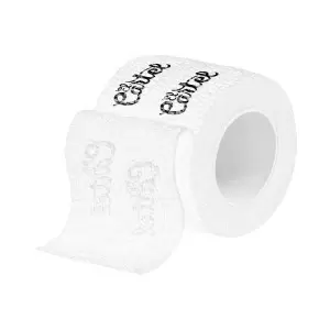 EL CARTEL GRIP TAPE balta lipni juosta, tekstas 4,5 m x 5 cm
