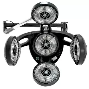 "Gabbiano" sieninė infrazonė GD-505W juoda