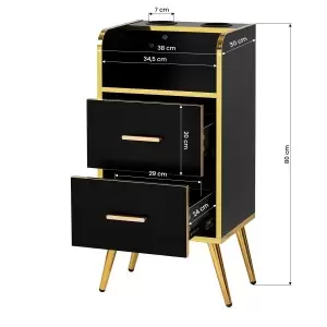 "Gabbiano" kirpimo pagalba Trix gold black