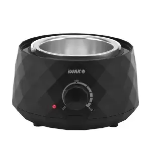 Vaškinis šildytuvas "iWax Diamond" 400 ml 100 W, juodas