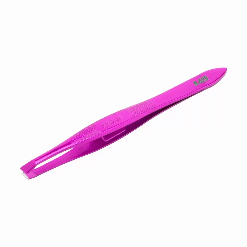 "Nghia" eksporto pincetas N-425 violetinės spalvos "Nghia" eksporto pincetas N-425 violetinės spalvos