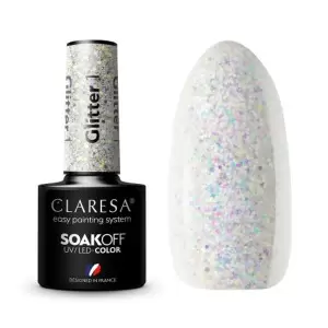 GLITTER 1 CLARESA / Гель-лак для ногтей 5мл