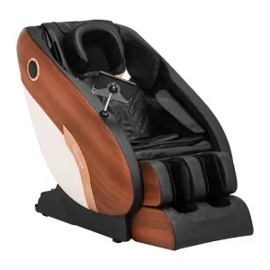 Sillón de masaje Sakura Classic 305, madera-cuero