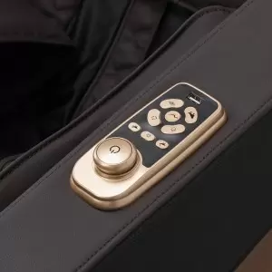 "Sakura Classic 306A" medžio odos masažinė kėdė
