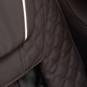 "Sakura Classic 306A" medžio odos masažinė kėdė