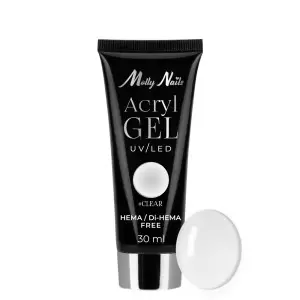 AcrylGel Molly HEMA/Di-HEMA frei klares Nagelgel 30ml