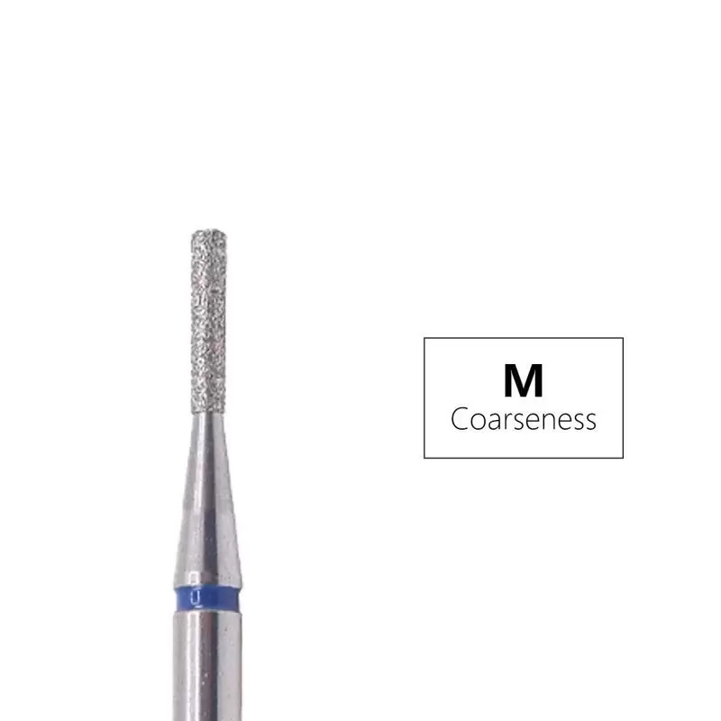 Фреза алмазная цилиндр прямой Ø1.2mm, "Medium" Фреза алмазная цилиндр прямой Ø1.2mm, "Medium"