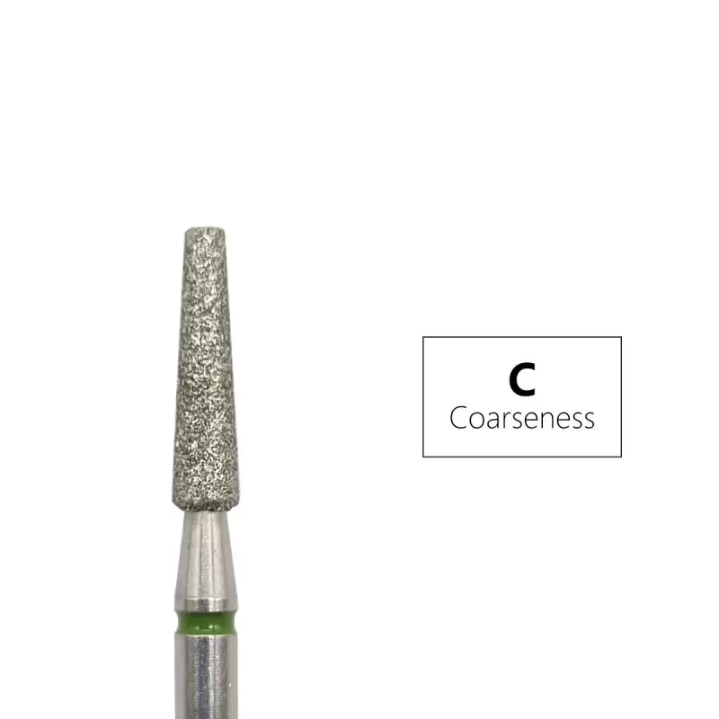 Фреза алмазная "Конус усеченный" Ø2.5 mm, крупной зернистости "Coarse"