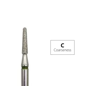 Фреза алмазная "Конус купол" Ø1.8 mm, крупной зернистости "Coarse"