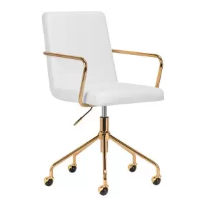 Kosmetické křeslo QS-OF211G Gold-Cream - šedé