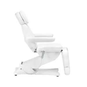 Šildoma elektrinė grožio terapijos kėdė SILLON CLASSIC, 3 varikliai, antroji laida, balta