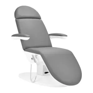 Электрическое косметическое кресло Eclipse 2240K, 3 мотора, серое, с подставкой