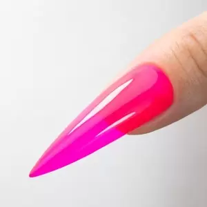 Top no wipe Crystal Glass Molly Nails Pink HEMA/Di-HEMA Free 10g