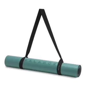 Коврик для йоги BALANCE MAT горчично-зеленого цвета