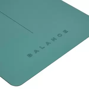 Коврик для йоги BALANCE MAT горчично-зеленого цвета