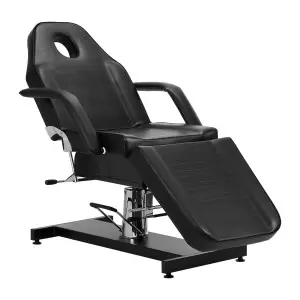 Sillon v2 210 juoda hidraulinė kosmetinė kėdė
