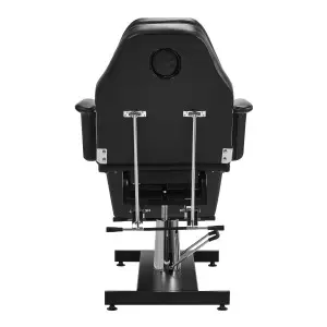 Sillon v2 210 juoda hidraulinė kosmetinė kėdė