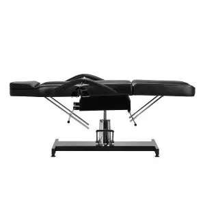 Sillon v2 210 juoda hidraulinė kosmetinė kėdė