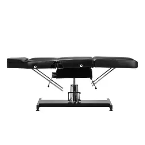 Sillon v2 210 juoda hidraulinė kosmetinė kėdė