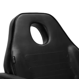 Sillon v2 210 juoda hidraulinė kosmetinė kėdė