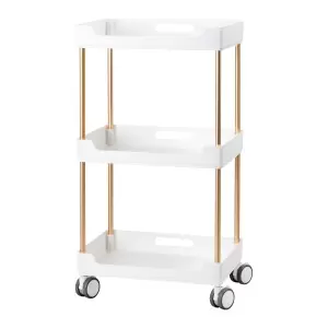 Cosmetic Assistant 127 guld vit