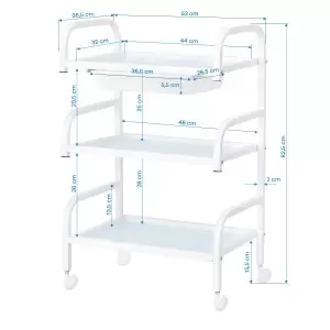 Косметический столик Basic 121 белый
