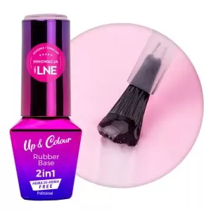 Rubber Base 2w1 Up&Colour MollyLac Tender Rose Hema/di-Hema free 10g nr 7