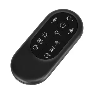LED jogos lempa 22 W, juoda