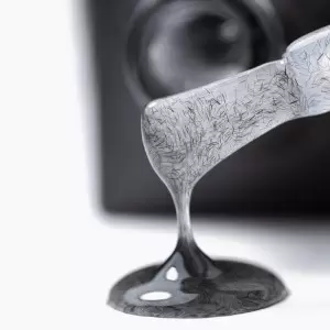 Viršutinis kilimėlis be nuvalymo MollyNails Megztinis Medvilninis viršus Juodas 10g Nr. 5