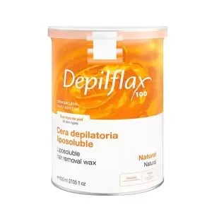 Depilflax 100 воск для депиляции баночный натуральный 800 мл