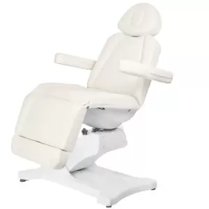 COSMETIC ELECTRIC CHAIR. AZZURRO 869A ROTARY 4 MOTOR WHITE
