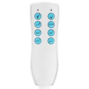 COSMETIC ELECTRIC CHAIR. AZZURRO 869A ROTARY 4 MOTOR WHITE