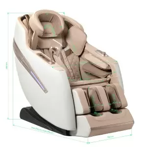 Masažo kėdė "Sakura Prime 101 Cream Beige