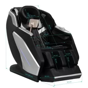 Masažo kėdė "Sakura Prime 108", juoda