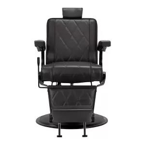"Hair System" BM88066B Rudos spalvos kirpimo kėdė su juodu rėmu