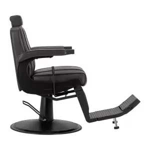 "Hair System" BM88066B Rudos spalvos kirpimo kėdė su juodu rėmu