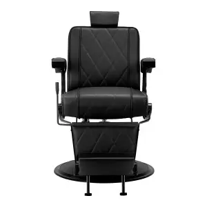 Plaukų sistema BM88066B Kirpėjo kėdė BM88066B juoda su juodu rėmu