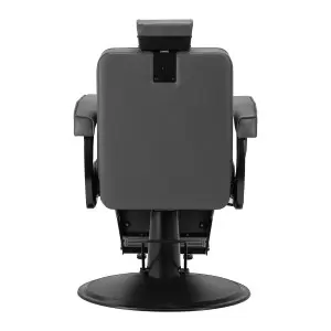 Парикмахерское кресло Hair System BM88066B серо-черная рама