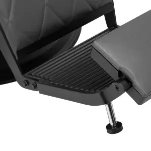 Парикмахерское кресло Hair System BM88066B серо-черная рама