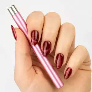 "AlleLac" magnetinis ritininis gremžtukas "2-in-1", rožinis