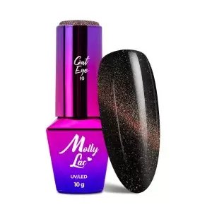 Гель-лак MollyLac Flashing Magic Cat Eye 10g Nr 155