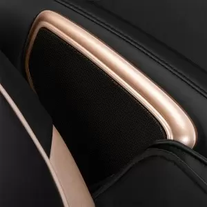 Массажное кресло Sakura Luxury 808 чёрно-бежевого цвета